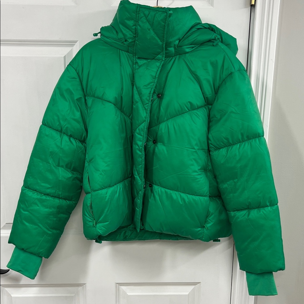 GAP Emerald Puffer Coat